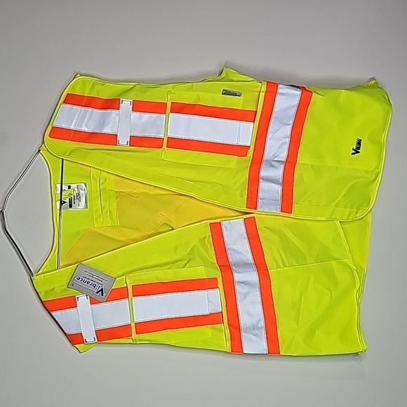Viking XXL yellow reflective class 2 level 2 vest - Picture 1 of 7